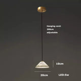 LED 2026 New Trend Marble Series Lustre Hanging Lamp Chandelier Indoor Lighting Suspension Luminaire Lampen For Dinning Room