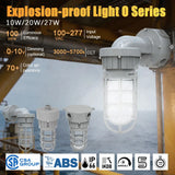ATEX Zone 1 Explosion-Proof LED High Bay Light (10W/20W/27W) - IP66 Hazardous Area Warning & Task Lamp