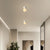 LED Minimalistic Ceiling lamp Modern Style Flicker free Warm White 3W Wall Lamp lights for Bedroom Living room Aisle