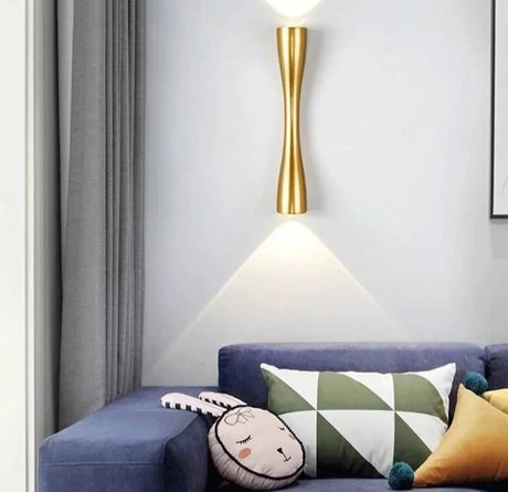 Modern waterproof minimalist LED wall lamp indoor and outdoor IP65 long horn wall lamp hotel aisle corridor bedside lamp