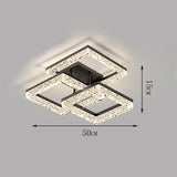 Nordic home decoration salon bedroom decor smart led lamp lights for room dimmable Ceiling light lamparas indoor lighting