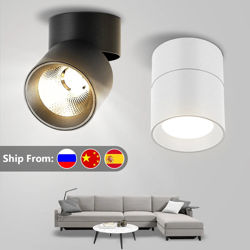 Mini Small LED Ceiling Lamp 220V Led Ceiling Lights 5/7/10/15/25W Led Downlight Spot Panel light for Living Room Bedroom