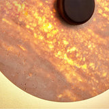 Natural Yellow Cave Stone Wall Lamps Retro LED Travertine Wall Lights Indoor Decor Lighting Bedroom Bedside Living Room Hallway