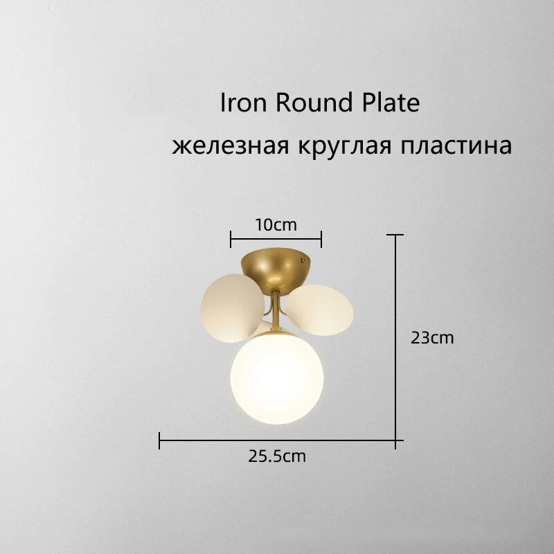 Nordic Kids Bedroom LED Chandelier Light Living Room Hanging Lamp Ceiling Mounted Light For Study Room Bar Aisle Home Decoration