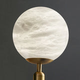 Spain Natural Marble Hanging Lamp Dining Desk Luxury Golden Decors Bedroom Bedhead Pendant Lamp Hotel Restaurant Bar Droplight