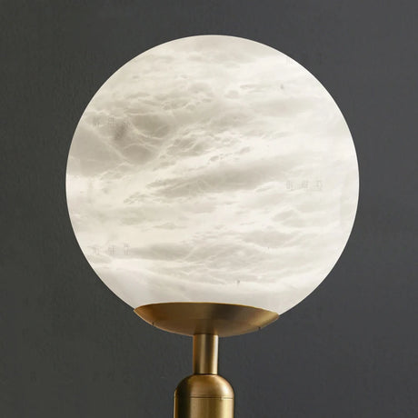 Spain Natural Marble Hanging Lamp Dining Desk Luxury Golden Decors Bedroom Bedhead Pendant Lamp Hotel Restaurant Bar Droplight
