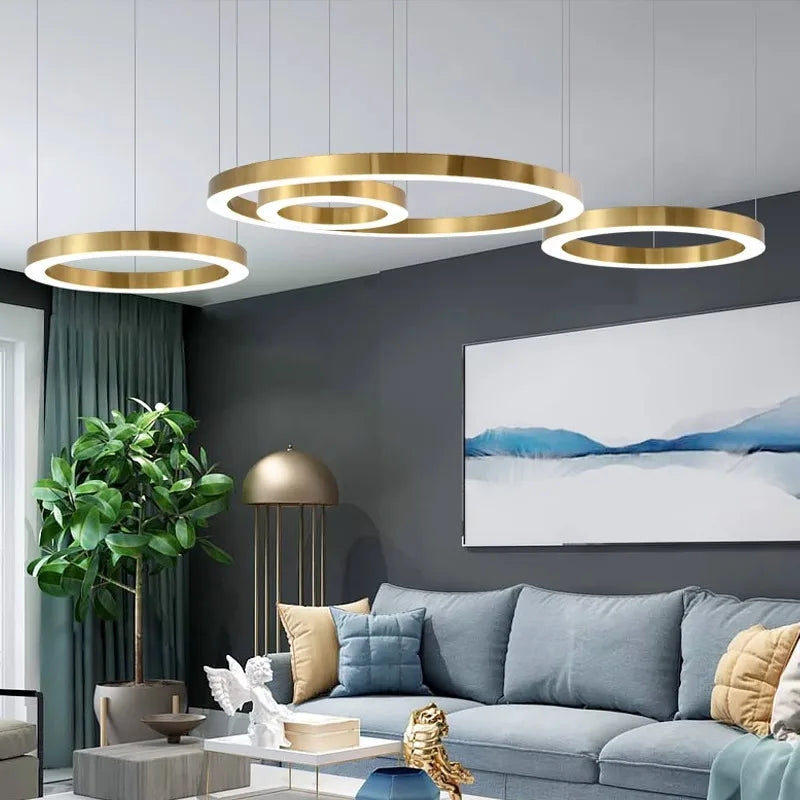 Modern home decor led lights pendant light lamps for living room Chandeliers for dining room hanging light indoor lighting
