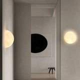 3D Moon Wall Lamps Semicircular Moon Planet Light Minimalist Nordic Home Decor Living Room corridor Bedroom Bedside Wall Lights
