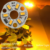 LED 5730SMD 3W 5V Color Lamp Bead Light Board Bulb Round Transformation Light Source Dia 32MM Green Blue Red Purple White Light