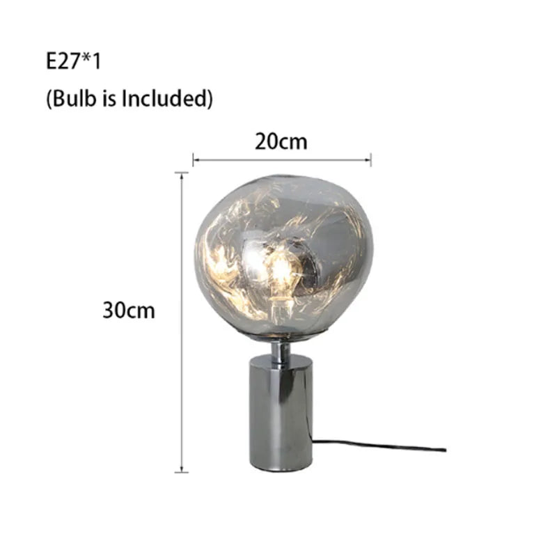 Post Modern Simple Volcanic Lava Floor Lamp Living Room Luxurious Sample Room Designer Highend Atmosphere Vertical Table Lamp