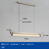Modern Luxury Metal Acrylic LED Chandelier Room Decor Pendant Light For Living Home Room Bar Dinning Room Lighting Fixtures