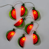 1.5M 10Led Strawberry Fruit Light Strings Happy Birthday Party Lantern String Children's Room Decorative Night Lamp Kids Favors