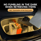 For Tesla Model YL Model Y Juniper 2026 Front Trunk Frunk LED Ambient Surround Light Flexible Strip Decorative Lamp Accessories