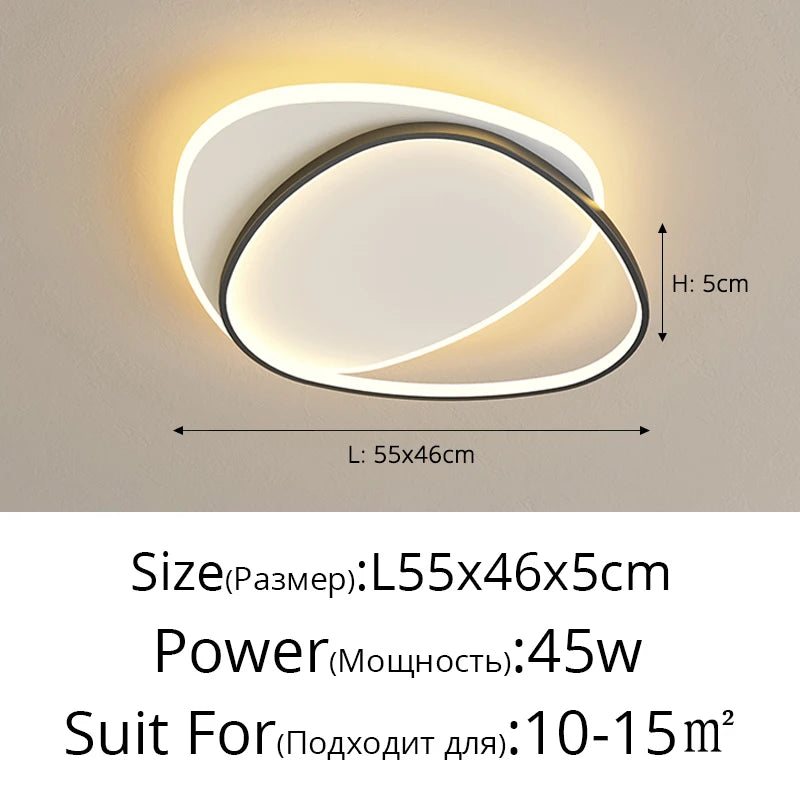 Modern LED Chandelier Indoor Lights For Bedroom Study Living Room Lighting Lamps Luminaria Lustres HOME Decoration