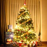 10m 20m 30m 50m 100m Street Garland Curtain Lights String Waterproof Fairy Lights Outdoor Garden Party Wedding Christmas Decors