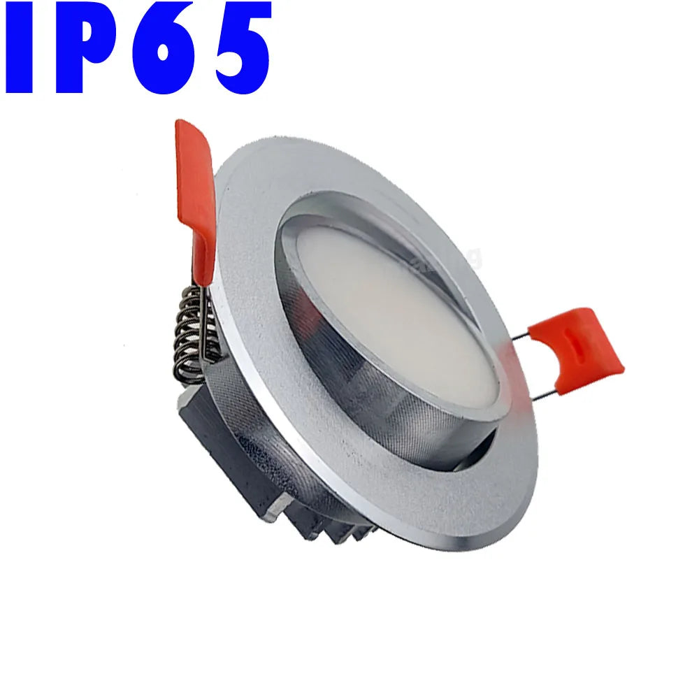 Built-in Led Spots 220v 110V Waterproof LED Downlight IP65 Kitchen 7W 9W 12W 15W 18W Outdoor IP67 Light Recessed Ceiling Lamp