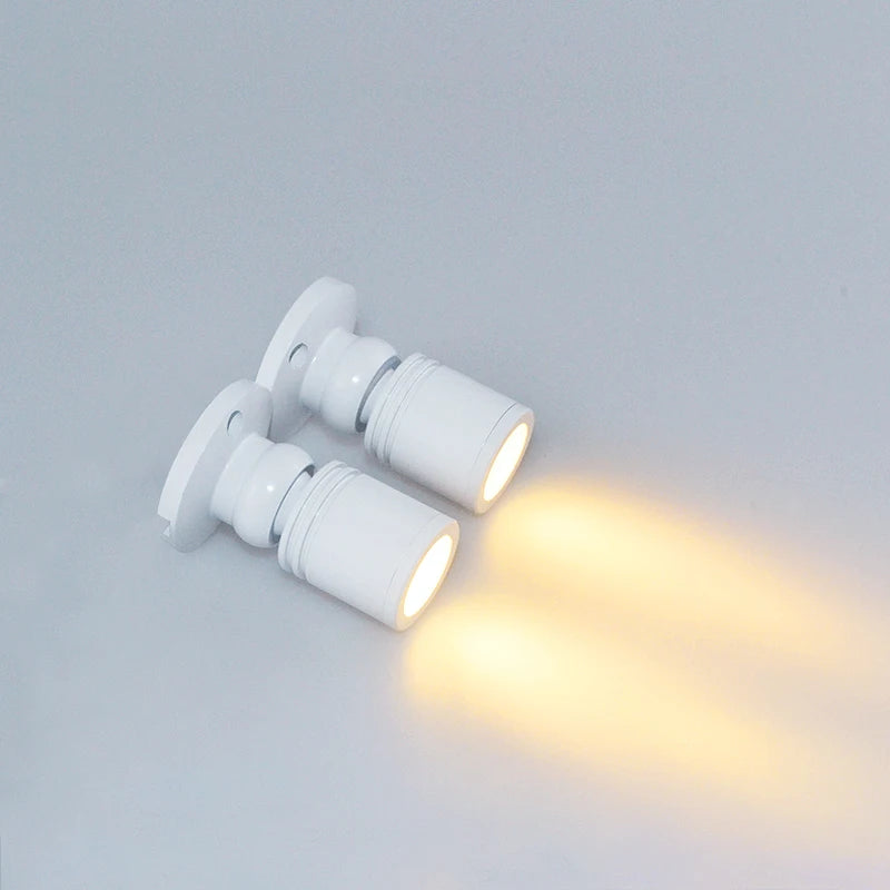 Led Spotlight Wine Cabinet Light Kitchen 2/4/6/8/10/12 Pack Lighting Kit Button Switch EU Plug for Jewelry Showcase Spot Lights