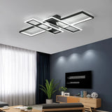 2026 Modern LED Chandelier - Nordic Aluminum Ceiling Light with Remote