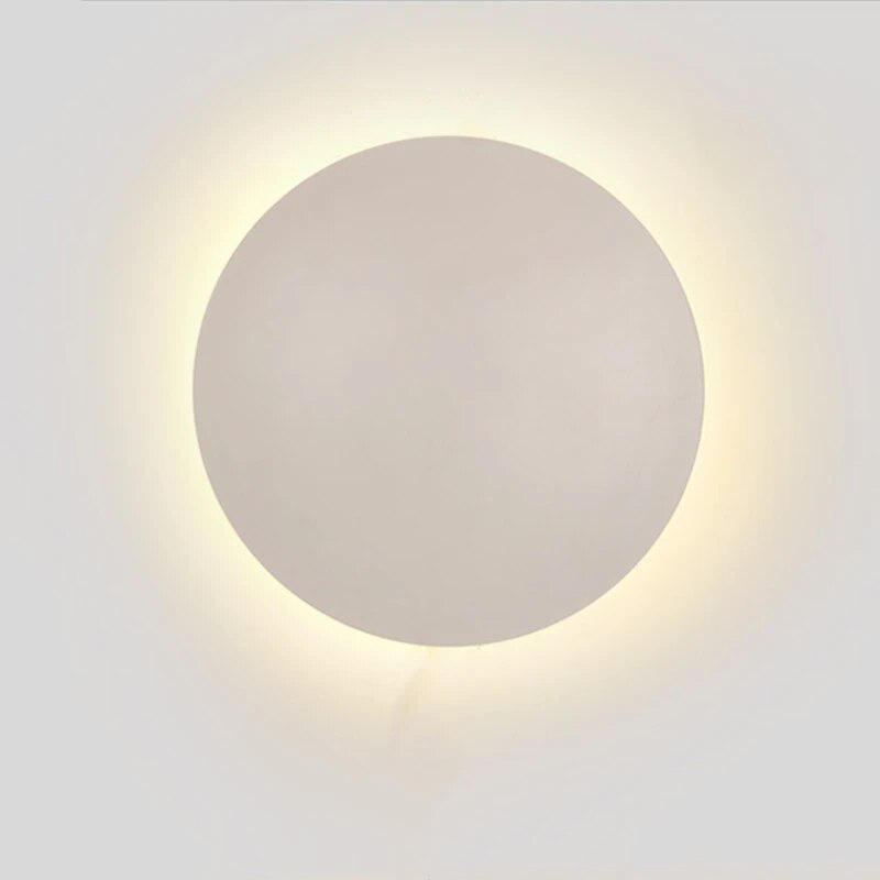 10w/15w/20w New Nordic LED Wall Lamps House Round Wall Lighting Living Hallway Light Fixtures Bedroom Sconce Bedside Wall Light
