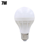 3/5pcs Led Bulb Screw Plastic Bulb Energy-Saving  Lamps 3w 5w 7w 9w 12w 15w E27 Ac 220v Real Power Led Lamp Living Room Home Led
