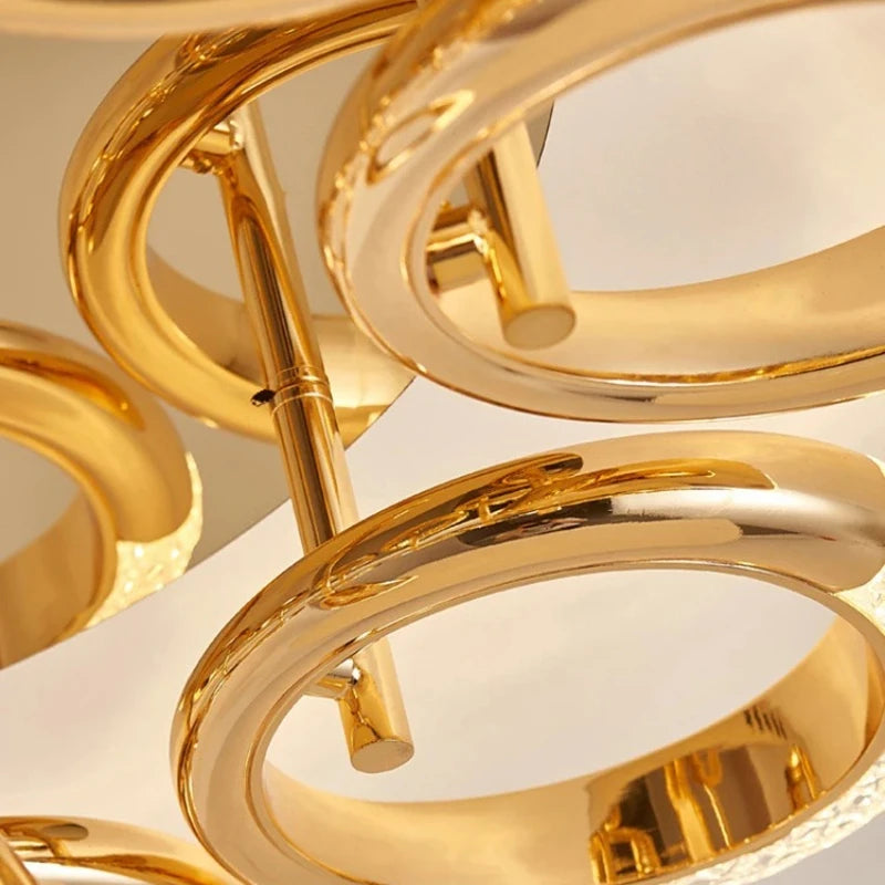Light Luxury Ceiling Light Postmodern Living Room Lighting Master Bedroom Designer Personalized and Simple Ceiling Lamp