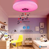  52W RGB Ceiling Lamps Music Player Bluetooth Remote APP Control Light Dimmable 220V for Bedroom Indoor Decoration Lustre