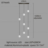 LED Minimalist Style Chandelier Hanging Stairs Pendent Lamp Designer Living Room Kitchen Bedroom Pendant Light Indoor Lighting