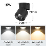 COB LED Spotlight Foldable Ceiling foco Lamp 220V Surface Mounted Downlight mini led 5W~25W LivingRoom Kitchen Street Spotlights