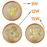 MR16 GU10 E27 E14 LED spot light lamp Dimmable LED Spotlight Bulb DC 12V 220V 110V 9W 12W 15W Lamp Warm Cool White Neutral White