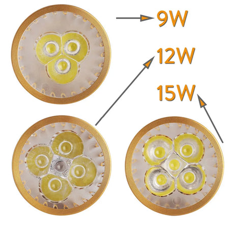 MR16 GU10 E27 E14 LED spot light lamp Dimmable LED Spotlight Bulb DC 12V 220V 110V 9W 12W 15W Lamp Warm Cool White Neutral White