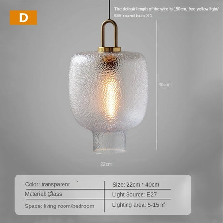 Modern LED Lantern Glass Ceiling Chandeliers Minimalist Nordic Living Dining Room Hanging Light Home Decors Pendent Lamp Fixtures