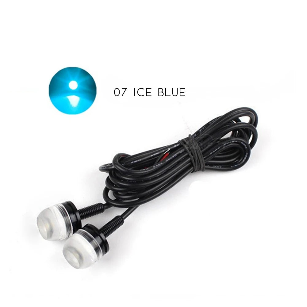 2X 9W 12V SMD LED Chip License Plate Light Bolt Screw Turn Signal Tail Light 5630 LED Number Plate Light Motorcycle Auto Car