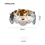 Modern Internet Celebrity Living Room Art Pendant Light Luxury Minimalist Glass Lamp Bedroom Dining Room Long Pendant Light