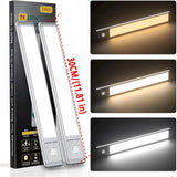 LED Motion Sensor Light Wireless LED Night Light Type C Rechargeable Light Cabinet Wardrobe Lamp Staircase Backlight For Kitchen