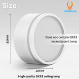 Indoor Led Downlight  GX53 Spot Led Light Replaceable Bulb 220V Ceiling Down Lighting For Bedroom Living Room Home Decor Spotli