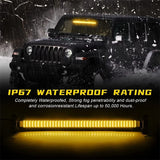 80 LED Strobe Lights For Auto Emergency Grill Warning Lamp 80 led Windshield Bar Traffic Advisor Flashlight 12V 24V Car Accessor