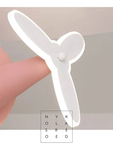 Children's Room Helicopter Ventilation Fan Lamp LED Eye Protection Lamp Ceiling Fan Lamp Room Lighting 110V~220V