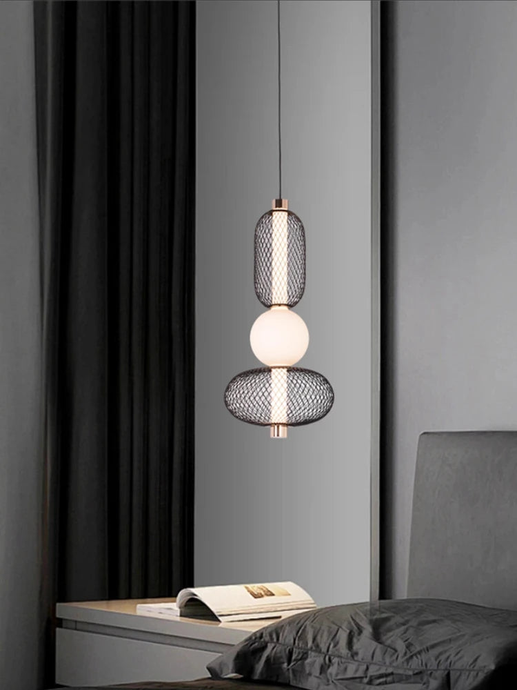 Modern Restaurant Chandelier Nordic Designer Coffee Table LED Pendant Lamp Kitchen Dining Room Bedroom Home Decor Hanging Lamp
