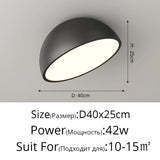 Simple Dimming Round New Modern LED Ceiling Lights Lighting Living Study Room Bedroom Corridor Aisle Flats Stairs Indoor Lamps