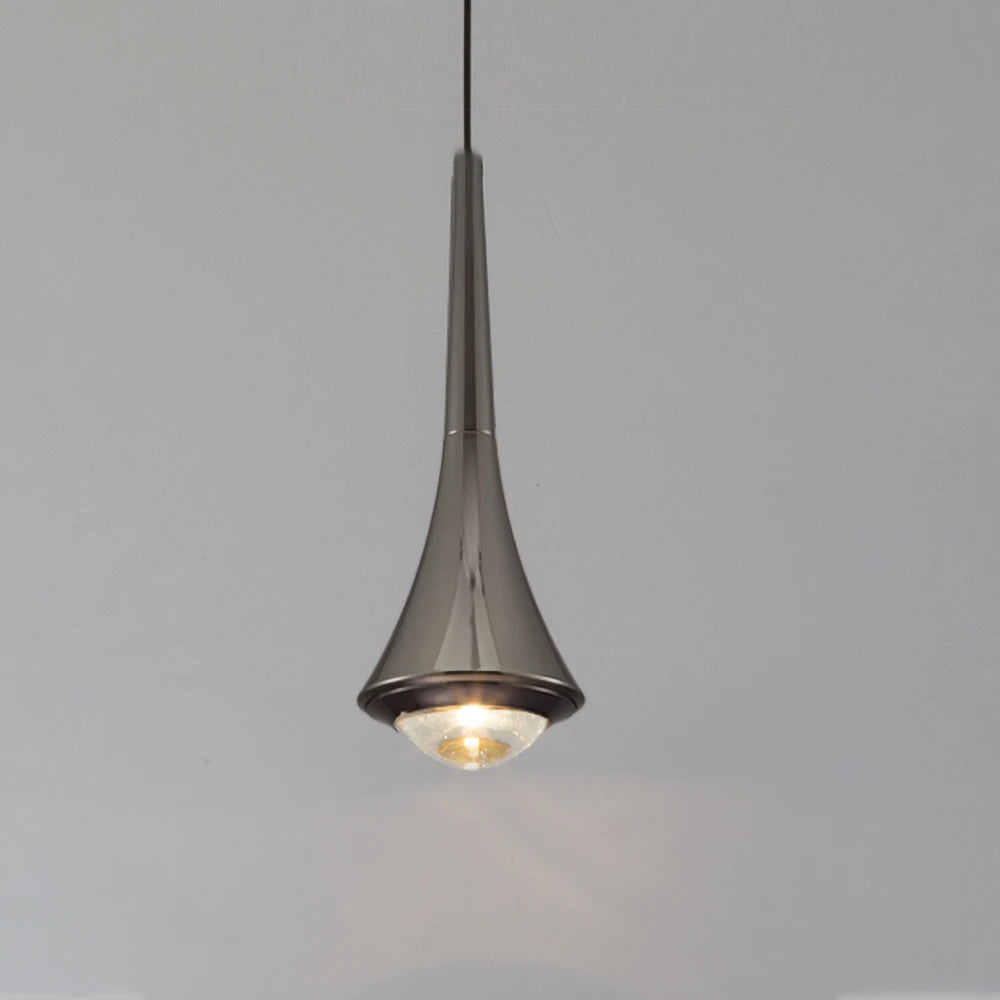 LED Pendant Lights Mirror Lamp Dimmable Aluminum &amp;Acrylic Home Kitchen Island Dining Living Room Bar Cafe&#39;s Droplight Fixture