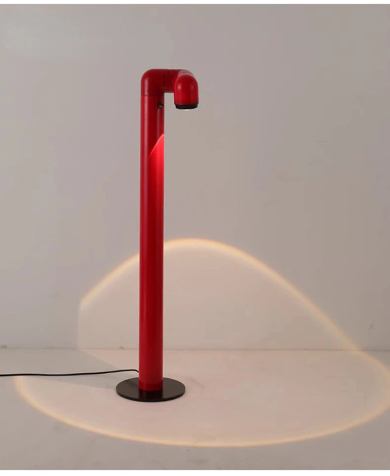 Spanish Space Age floor lamp Designer Replica Red White Water Pipe Standing Lamp For Living Room Sofa Bedroom Room Decoration