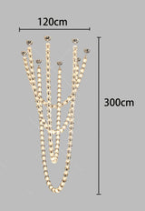 Nordic home decoration salon bedroom decor smart led lamp lights for room dimmable Ceiling light lamparas indoor lighting