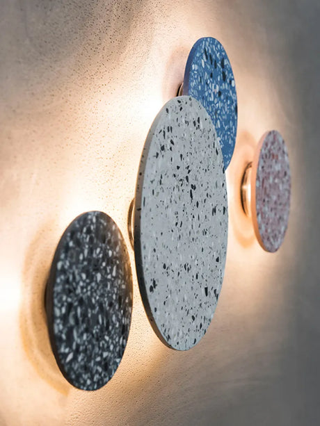 Nordic Creative Terrazzo Marble Wall Lamp Designer for Living Room Background Combination LED Online Celebrity Indoor Fixtures