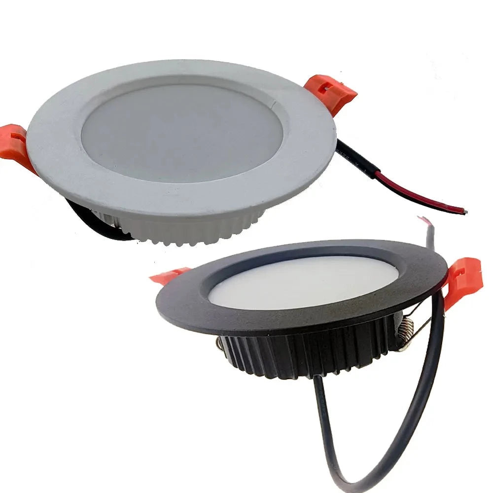 Recessed Built-in Led Spots 220v IP65 Waterproof LED Downlight Dimmable 7W 9W 12W 15W Kitchen Bathroom Toilet Hotel Ceiling Lamp