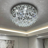 Luxury Crystal Chandelier Lights Ceiling Pendant Lamp Hanging Indoor Home Lamps Ceilings Dining Room Chandeliers for Living Room