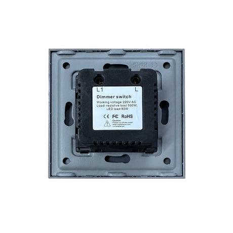 Adjustable Rotary Knob Switch Dimmer Light Plastic Mechanical LED Dimmable Brightness Memory Wall Mounted Switches