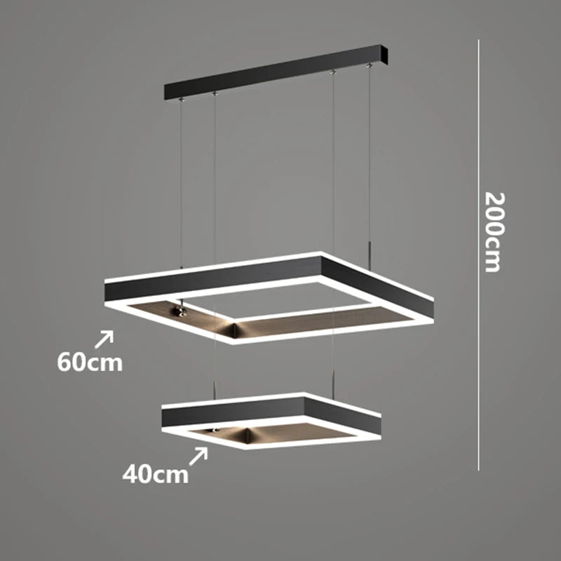 Modern home decor led lights pendant light lamps for living room Chandeliers for dinin hanging light chandelier lamps for living