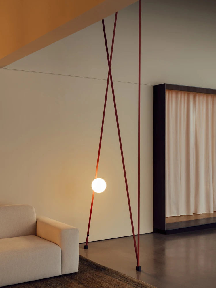 2026 Art Deco Dimmalbe Led Chandelier Lighting Orange Black Textile Glass Bubble Suspension Luminaire Lampen For Living Room