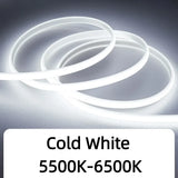 EU 220V COB LED Silicone Tube Light Strip Set (20M / 35M) - Waterproof High-Lumen Outdoor Rope Lighting for Villa, Garden & Pool