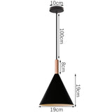 Modern Simple Pendant Lights Wood Nordic E27 Hanging Pendant Lamps Restaurant Bar Living Room Bedside Lighting Fixture Luminaire